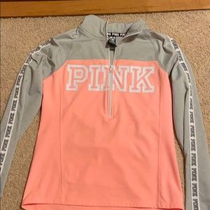 Pink workout top